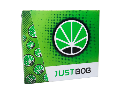 Kit JustBobShop Marihuana CBD - Fondo Verde con Logo