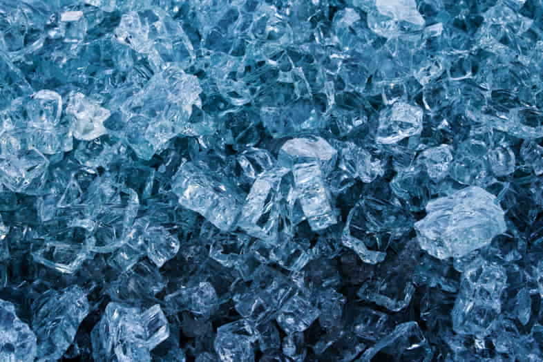 Agua helada para hacer hachís de burbujas