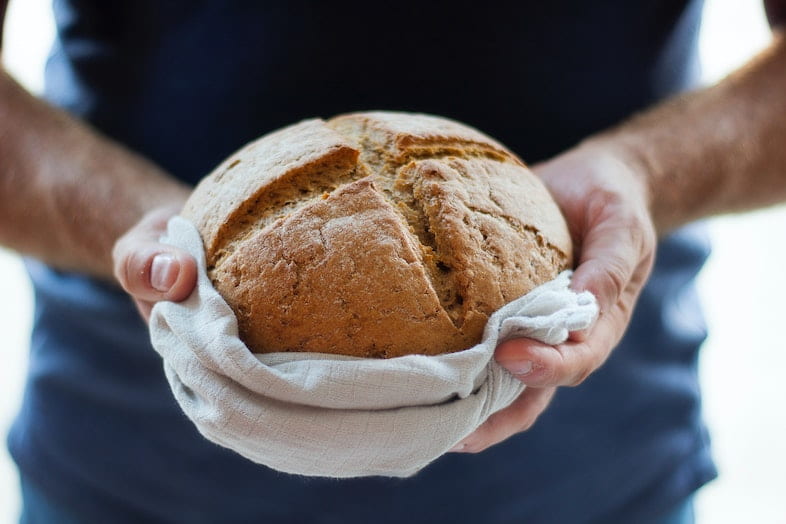 Receta de pan con harina de cáñamo