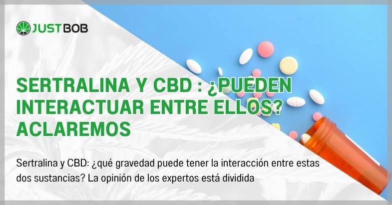 Sertralina y CBD : ¿Pueden interactuar entre ellos?