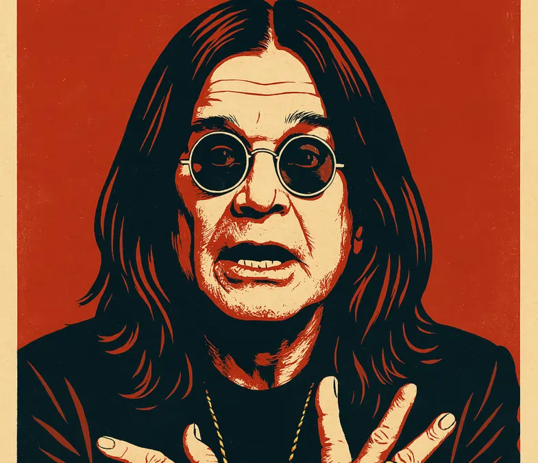 Imagen estilizada de Ozzy Osbourne | Justbobshop